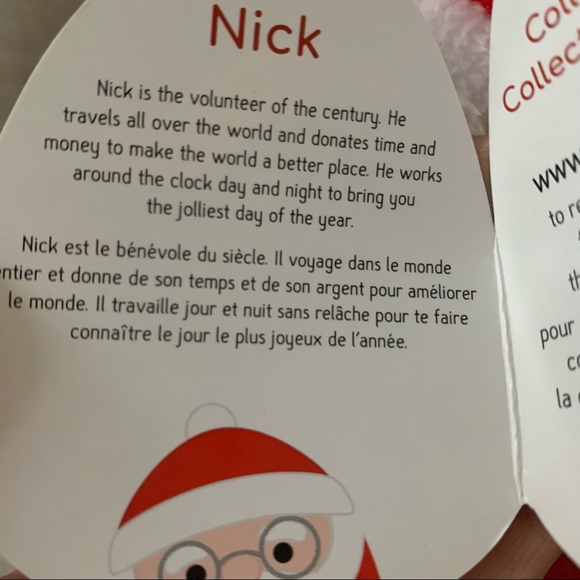 Squishmallows Nick 8inch Christmas Plush - Picture 2 of 4